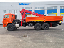 Бортовой КАМАЗ 43118 с КМУ Horyong HRS216 (ЕВРО 5) новый