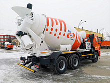 Автобетоносмеситель 58149Z (58149-035-48) на шасси КАМАЗ 6520-48 9 м3 (ЕВРО 5) новый