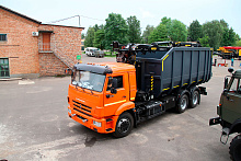 Ломовоз (металловоз) на шасси КАМАЗ 65115 с ГМУ VM10L74M Подъемные Машины (ЕВРО 5) новый