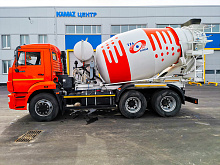 Автобетоносмеситель 58147-032-48 (581471) на шасси КАМАЗ 65115 7 м3 (ЕВРО 5) новый