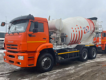 Автобетоносмеситель 58149Z (58149-035-48) на шасси КАМАЗ 6520-48 9 м3 (ЕВРО 5) новый