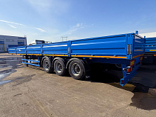 Полуприцеп бортовой ЧМЗАП 9906.4 П45 (с кониками и фитингами) новый