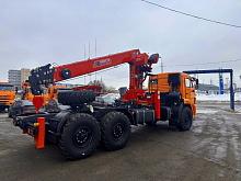 Седельный тягач КАМАЗ 43118 с КМУ HORYONG HRS-216 (ЕВРО 5) новый