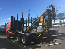 Сортиментовоз на платформе VLT с ГМУ VM10L74 на шасси КАМАЗ 6580 (ЕВРО 5) новый