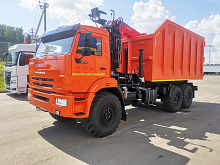 Ломовоз (металловоз) на шасси КАМАЗ 43118-48 с КМУ ВЕЛМАШ ВМ10-74М (ЕВРО 5) новый