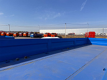 Полуприцеп бортовой ЧМЗАП 9906.4 П45 (с кониками и фитингами) новый