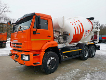 Автобетоносмеситель 58149Z (58149-035-48) на шасси КАМАЗ 6520-48 9 м3 (ЕВРО 5) новый