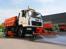 Комбинированная дорожная машина ЭД244 на шасси МАЗ 534025 (ЕВРО-5)