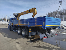 Бортовой КАМАЗ 65117 с КМУ XCMG SQS 250RU-5 (ЕВРО 5) новый