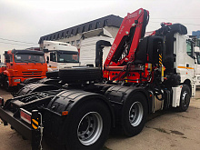 Седельный тягач КАМАЗ 65206 с КМУ FASSI F275A.0.24 (ЕВРО 5) новый