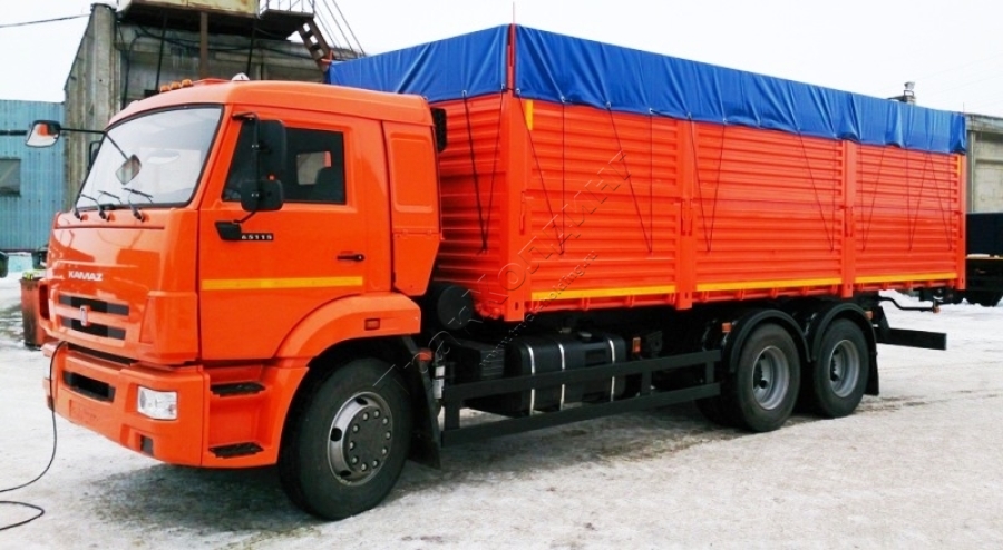 Бортовой КАМАЗ-6387-01 зерновоз